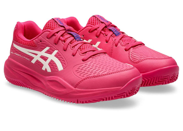 Buty tenisowe Asics Gel-Resolution X GS Clay JR różowe