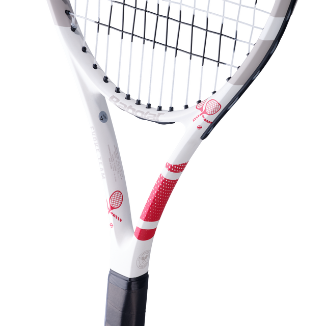 Rakieta tenisowa Babolat Evoke Team Wimbledon 2026 - naciągnięta