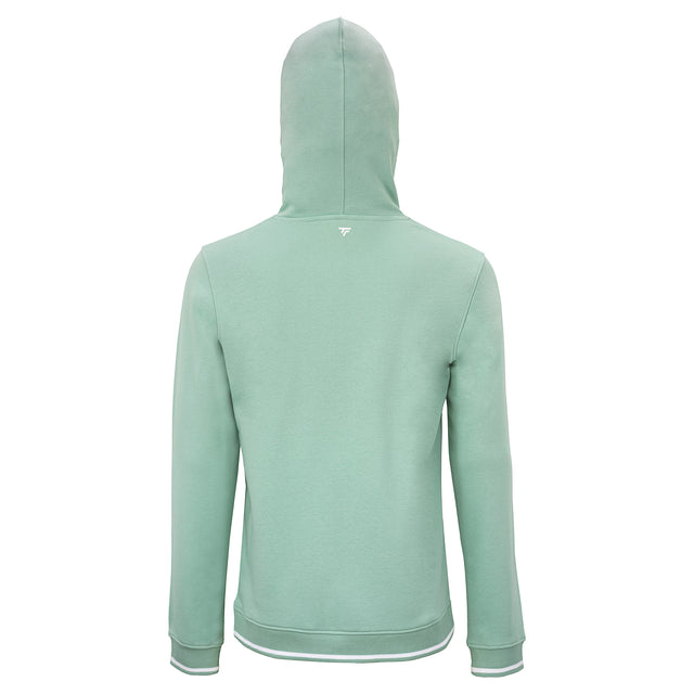 Bluza tenisowa Tecnifibre Team Terry Hoodie zielona