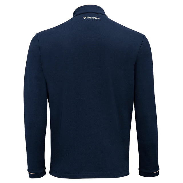 Bluza tenisowa Tecnifibre Thermo Zip granatowa