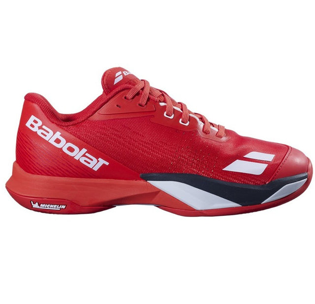 Buty tenisowe Babolat Jet Mach 4 Clay czerwone