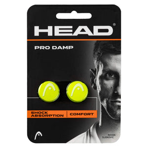 Tłumiki tenisowe Wibrastopy Head Pro Damp żółte