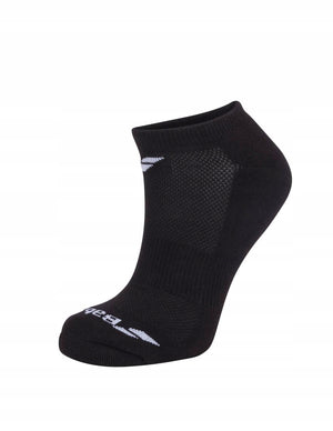 Babolat Invisible Tennis Footsies Socks x3 - black