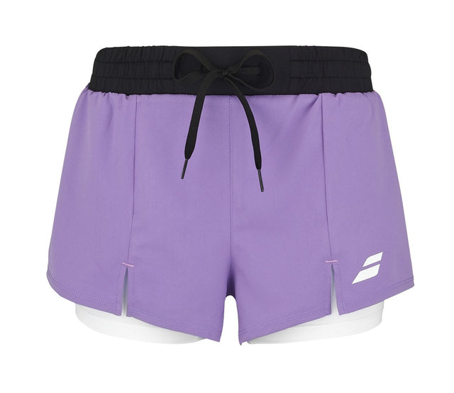 Spodenki do padla damskie Babolat Padel Short lawendowe