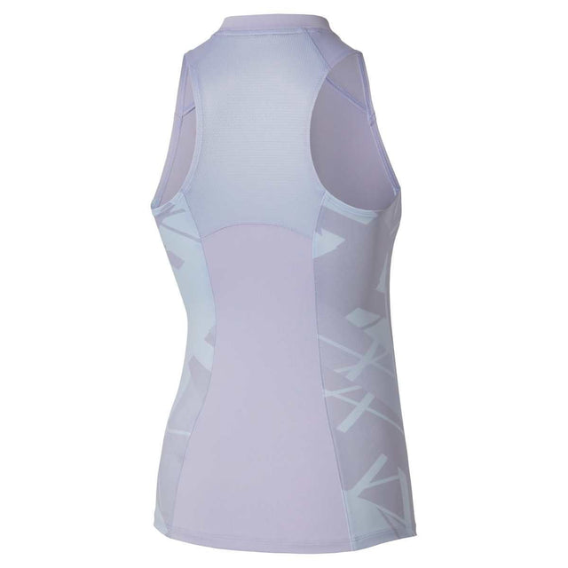 Top tenisowy Mizuno Daybreakers Printed Tank fioletowy