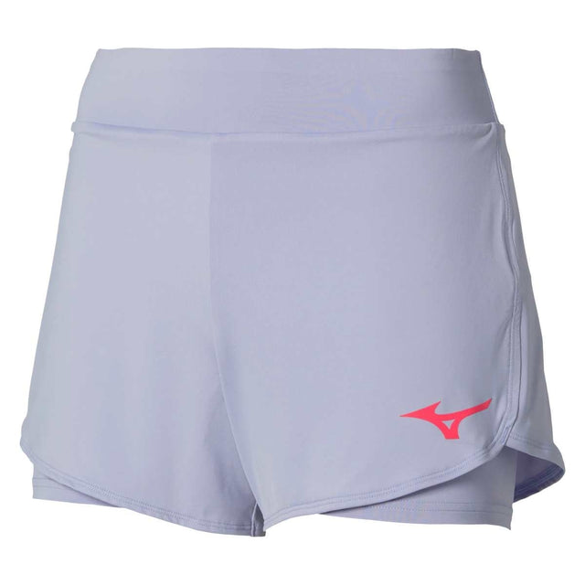 Spodenki tenisowe damskie Mizuno Flex Short fioletowe