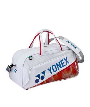 Torba tenisowa Yonex Expert Boston Bag biało-czerwona 2026