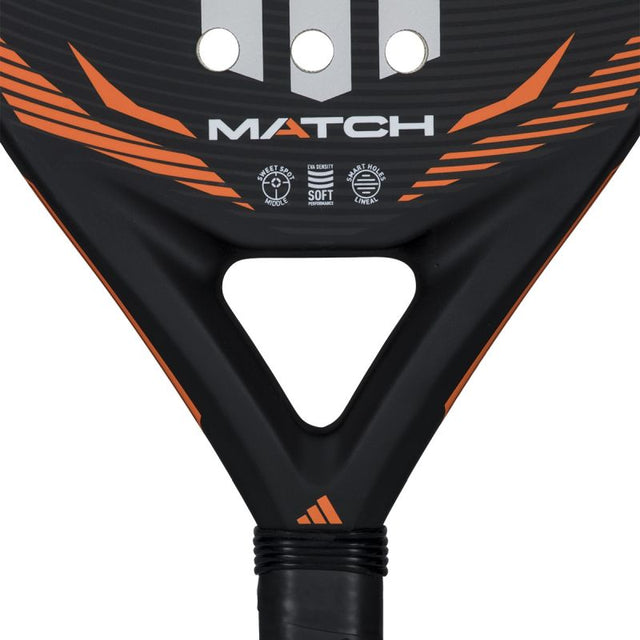 Rakieta do padla Adidas Match 2026 czarno-pomarańczowa