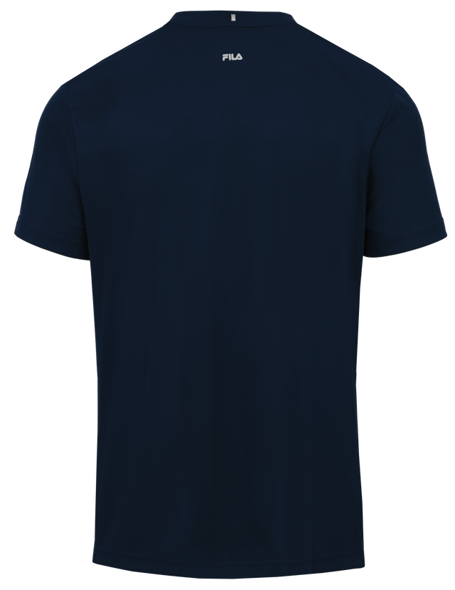 Koszulka tenisowa Fila T-shirt Dani granatowa
