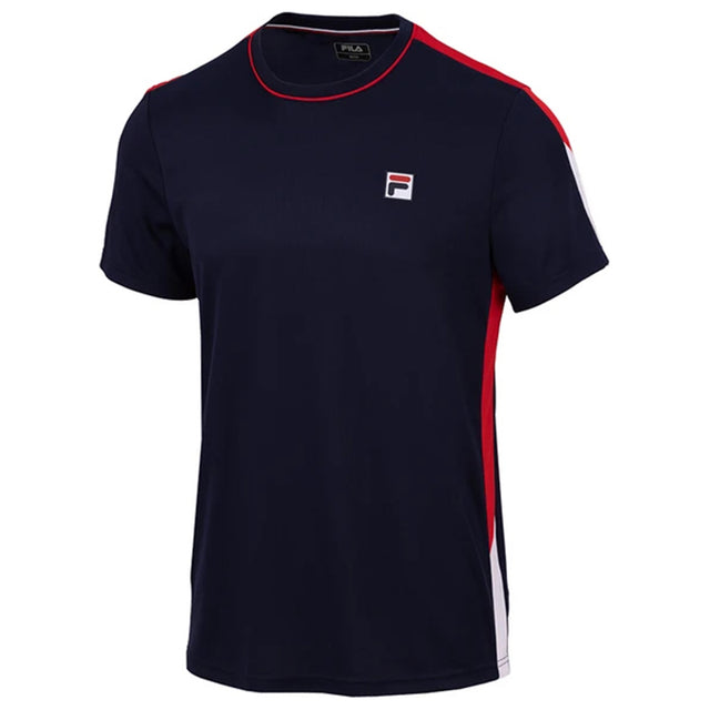 Fila Gabriel Navy Tennis T-Shirt