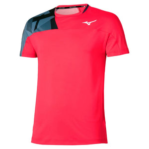 Koszulka sportowa Mizuno Daybreakers Shadow SS Tee czerwona