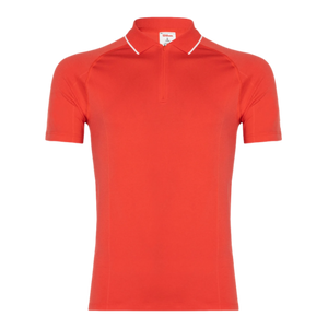 Koszulka tenisowa Wilson Team Seamless Polo 2.0 czerwona