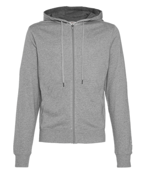 Bluza tenisowa Wilson Team Zip Hoodie szara