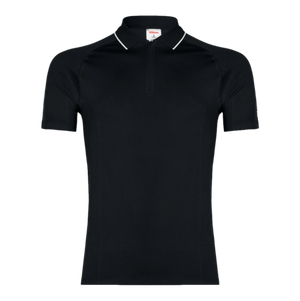 Koszulka tenisowa Wilson Team Seamless Polo 2.0 czarna