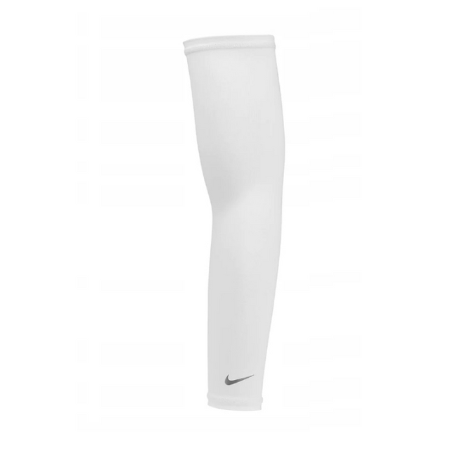 Rękawy tenisowe Nike Dri-Fit UV Sleeves białe x2