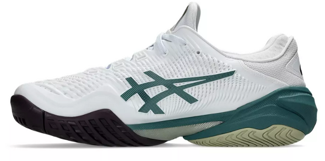 Buty tenisowe Asics Court FF 3 biało-zielone