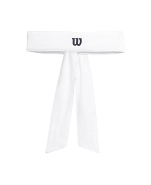 Bandana Wilson Tie Headband biała