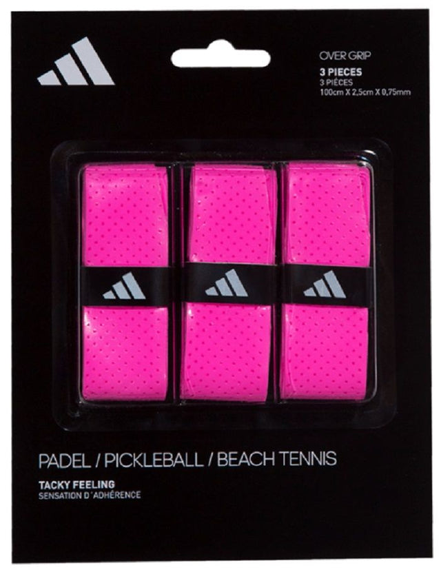 Owijki wierzchnie do padla Adidas Overgrip Tacky 3P różowe