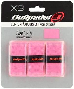 Owijki wierzchnie Bullpadel Comfort Absorbent różowe