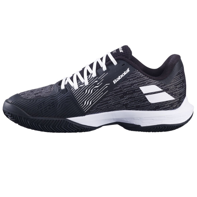 Buty tenisowe męskie Babolat Jet Tere 2 Clay czarno/białe