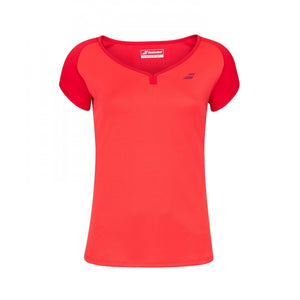 Koszulka juniorska Babolat Play Cap Sleeve Top Girl