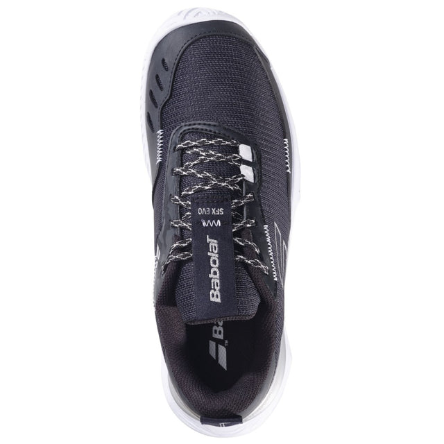 Buty tenisowe damskie Babolat SFX EVO AC czarno/srebrne