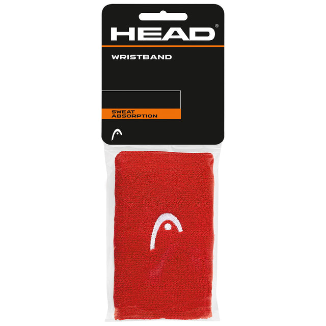 Frotki tenisowe Head Wristbands 5" czerwone