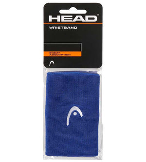 Frotki tenisowe Head Wristbands 5" niebieskie