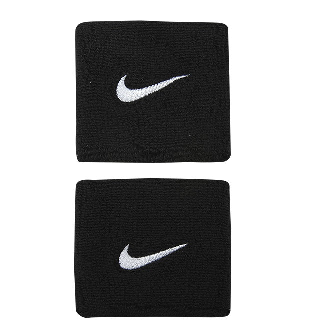 Nike Swoosh Wristbands black