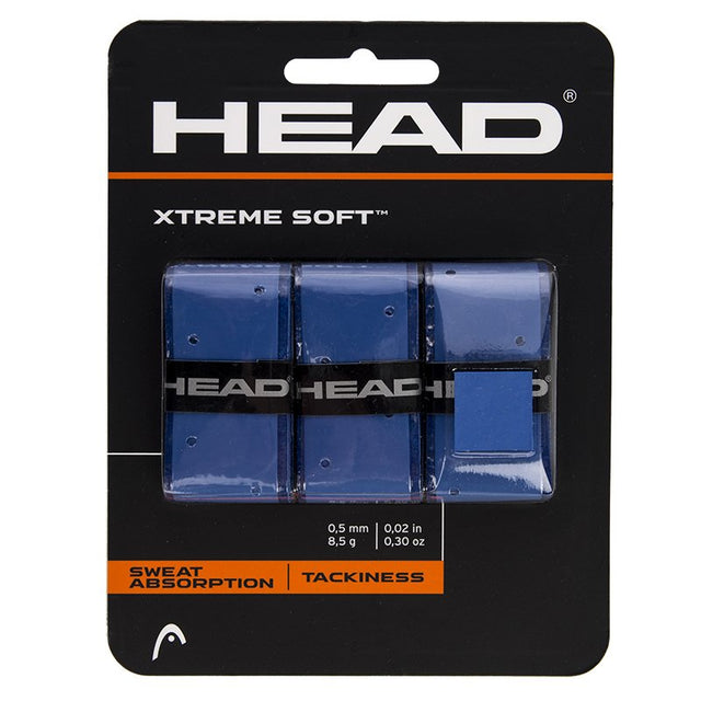 Owijki tenisowe wierzchnie Head Xtreme Soft niebieskie