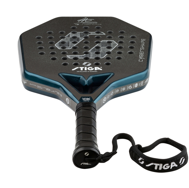 Rakieta do padla Stiga Cybershape 18K Hard Adam Axelsson Edition