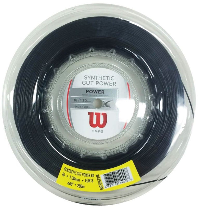 Naciąg tenisowy Wilson Synthetic Gut Power ze szpuli