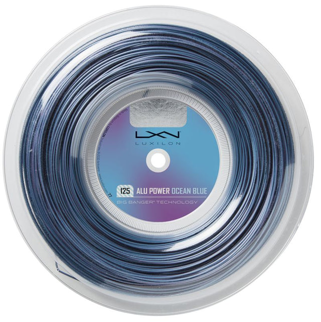 Naciąg tenisowy Luxilon Alu Power Ocean Blue cała szpula 200m