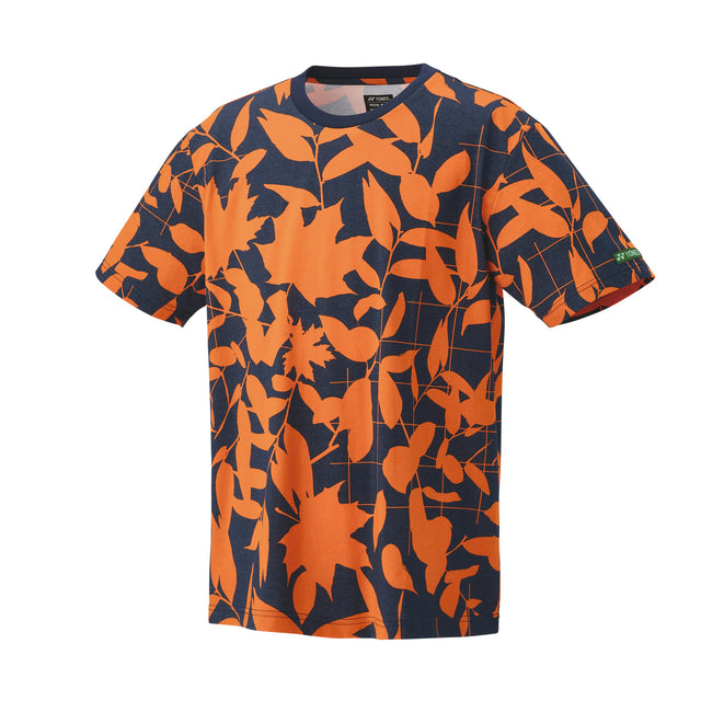 Yonex Nature Midnight Navy/Orange Tennis T-shirt