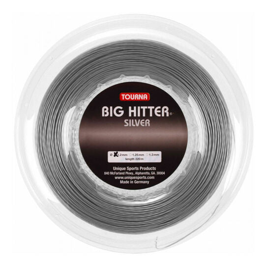 Naciąg tenisowy Tourna Big Hitter Silver ze szpuli