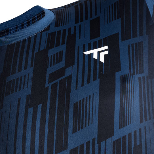 Koszulka tenisowa Tecnifibre X-Loop Tee granatowa