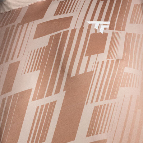 Koszulka tenisowa Tecnifibre X-Loop Tee beżowa