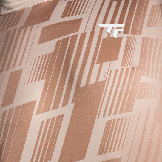Koszulka tenisowa Tecnifibre X-Loop Tee beżowa