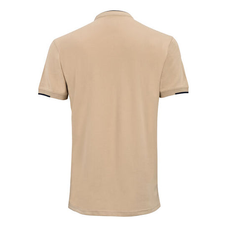 Koszulka tenisowa Tecnifibre Polo Pique beżowa