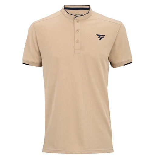 Tecnifibre Polo Pique Tennis T-Shirt beige