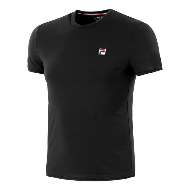 Fila Jonas Black Tennis T-Shirt
