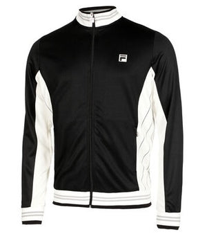 Bluza tenisowa Fila Jacket Bjorn czarna