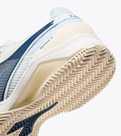 Buty tenisowe Diadora Blushield Torneo 3 Clay białe