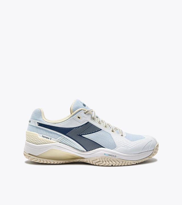 Buty tenisowe Diadora Blushield Torneo 3 AG białe