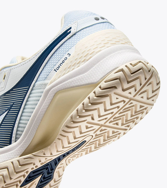 Buty tenisowe Diadora Blushield Torneo 3 AG białe