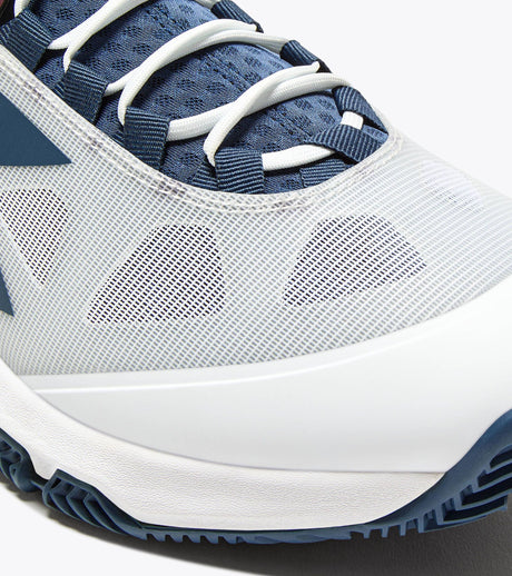 Buty tenisowe Diadora Speed Blushield Fly 4+ Clay biało/bordowo/niebieskie