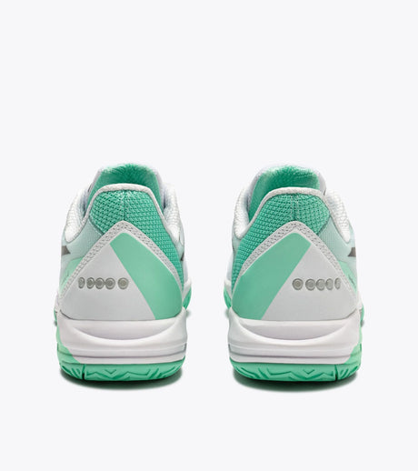 Buty tenisowe Diadora Trofeo 4 W AG biało-zielone