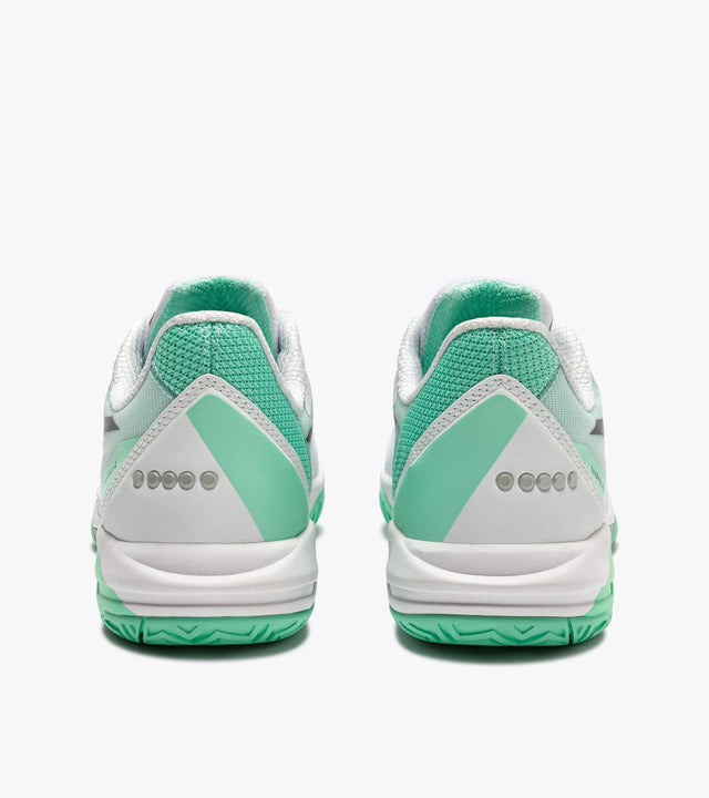 Buty tenisowe Diadora Trofeo 4 W AG biało-zielone