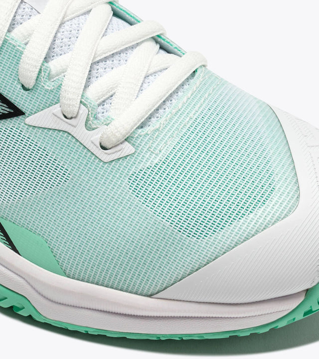 Buty tenisowe Diadora Trofeo 4 W AG biało-zielone