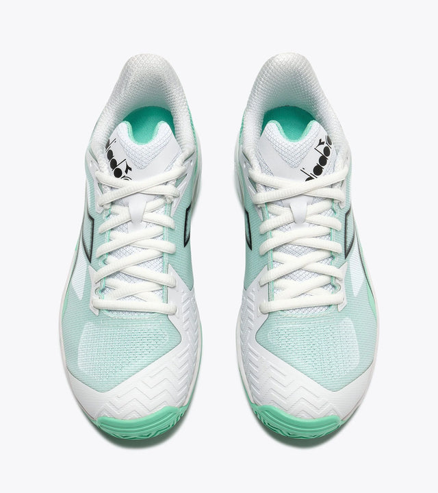 Buty tenisowe Diadora Trofeo 4 W AG biało-zielone